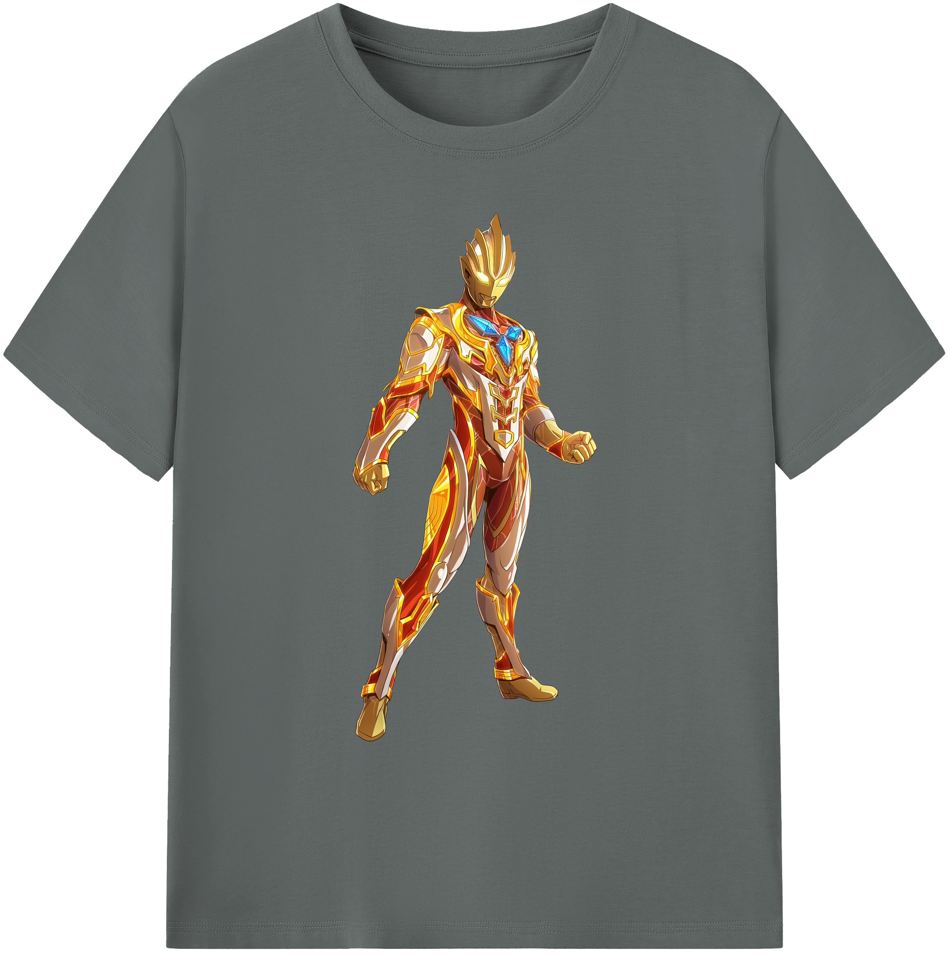 （画像用） ウルトラマン Ultraman 綿100％ メンズ半袖Tシャツ｜肌触りやわらか＆通気性